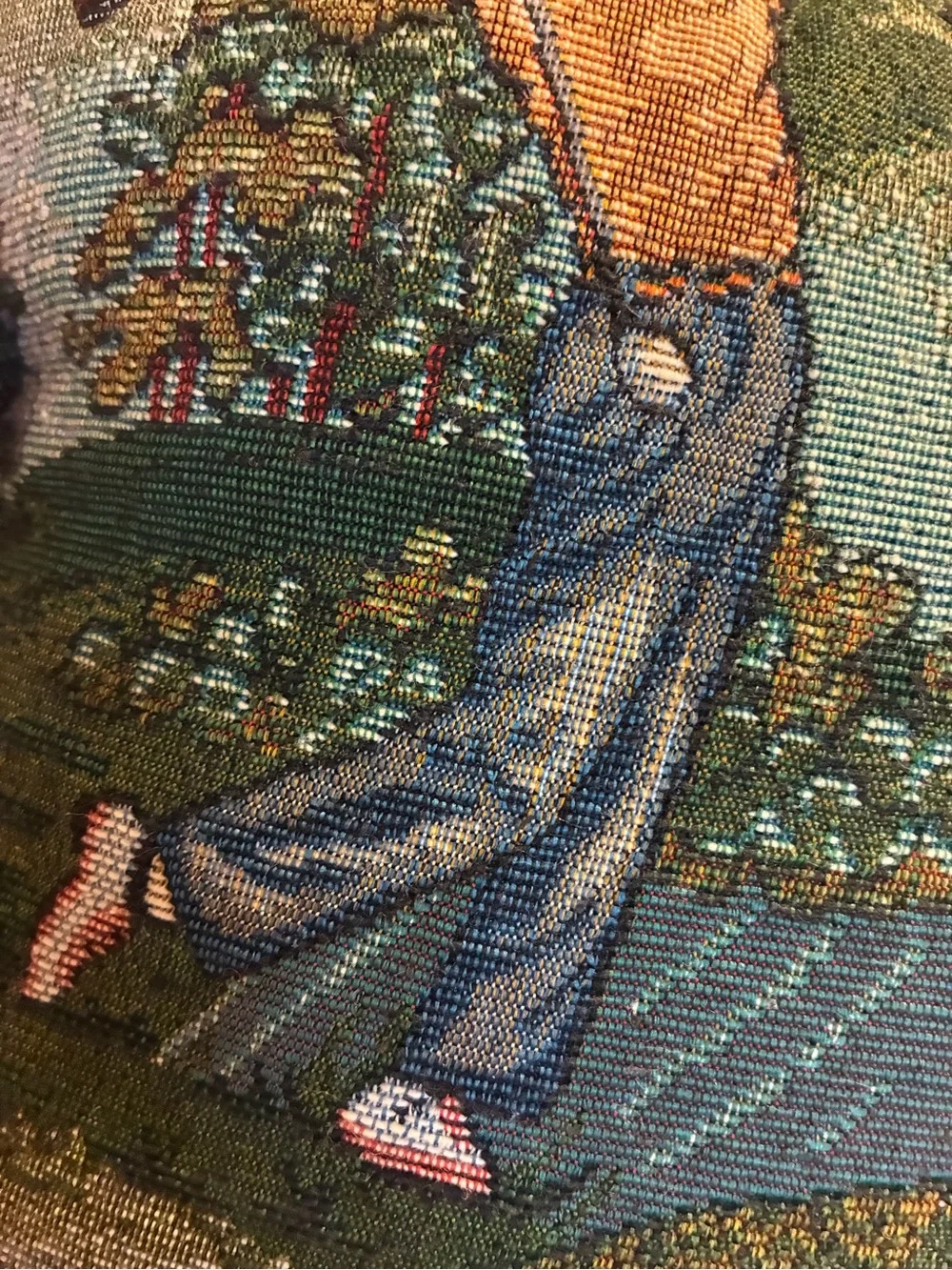 tapestry golf throw pillow by fairway collections 17x17